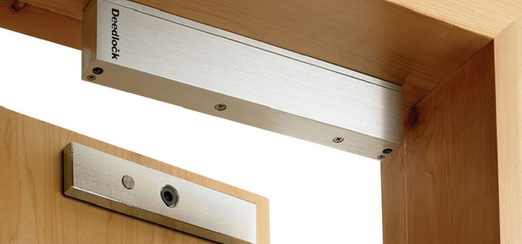 Magnetic lock installation Carpinteria